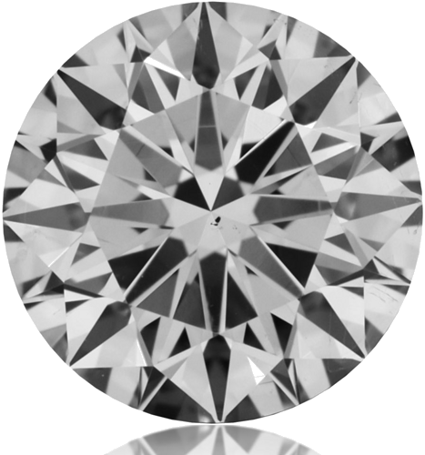 0.4 carat E-SI1 Excellent cut Natūralus Round Deimantas (1)