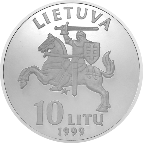 1999 Lietuva Kaunas 10 litų PF 69 ULTRA CAMEO (4)