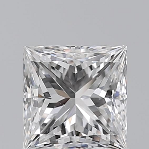 1.01 carat E-VS2 Natūralus Princess Deimantas (1)