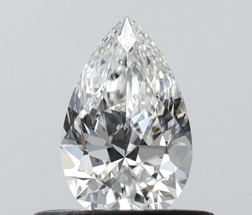 0.41 carat G-IF Natūralus Pear Deimantas (1)