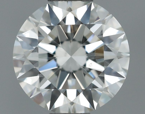 0.52 carat I-SI1 Excellent cut Natūralus Round Deimantas (1)