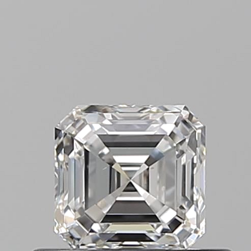0.52 carat G-VS2 Natūralus Asscher Deimantas (1)