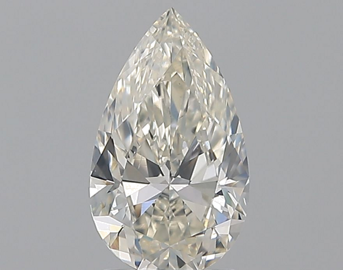 1.7 carat K-SI2 Natūralus Pear Deimantas (1)