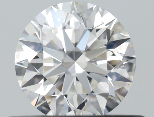 0.45 carat F-VVS2 Excellent cut Natūralus Round Deimantas (1)