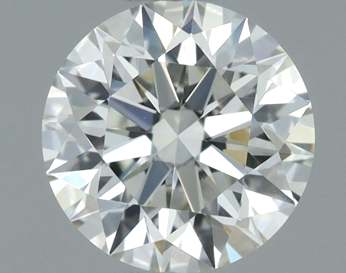 0.57 carat K-VVS2 Excellent cut Natūralus Round Deimantas (1)