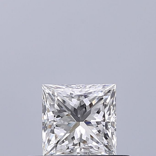 0.42 carat F-VVS1 Natūralus Princess Deimantas (1)