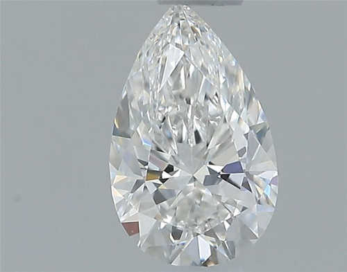 0.3 carat E-VVS1 Natūralus Pear Deimantas (1)