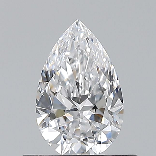 0.5 carat D-VVS1 Natūralus Pear Deimantas (1)