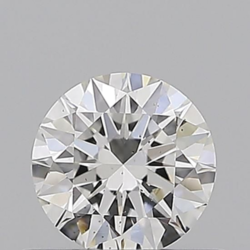 0.51 carat F-SI1 Excellent cut Natūralus Round Deimantas (1)