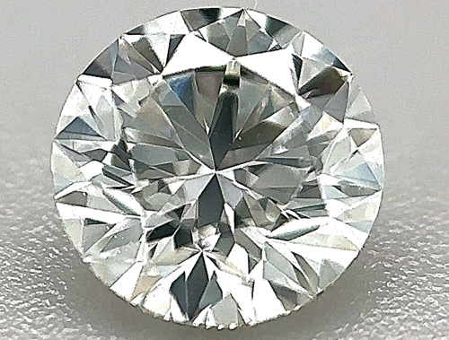 0.61 carat H-VS1 Excellent cut Natūralus Round Deimantas (1)
