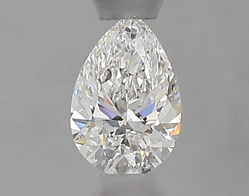 0.37 carat F-SI1 Natūralus Pear Deimantas (1)