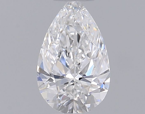 0.28 carat E-VVS1 Natūralus Pear Deimantas (1)