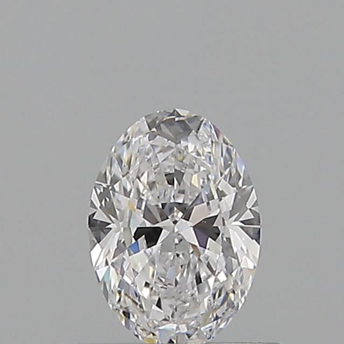 0.5 carat D-VS2 Natūralus Oval Deimantas (1)