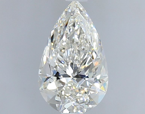 1.0 carat I-VS1 Natūralus Pear Deimantas (1)
