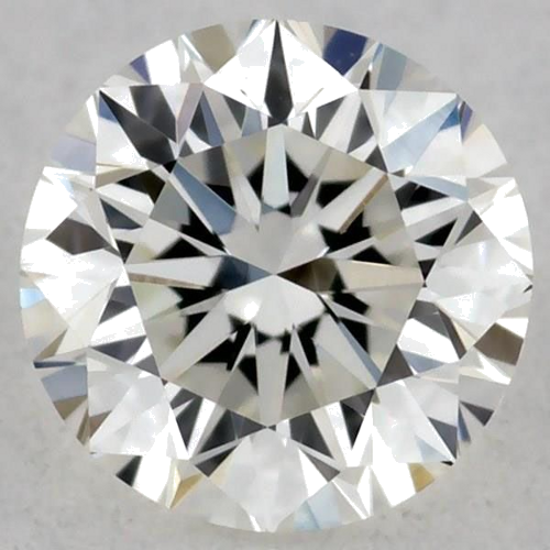 0.23 carat I-VVS2 Very Good cut Natūralus Round Deimantas (1)