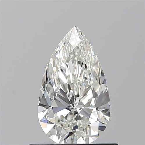 0.7 carat H-IF Natūralus Pear Deimantas (1)