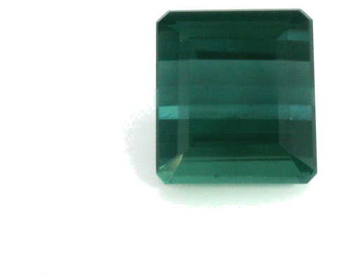 4.02 carat GREEN STEP cut Octagonal Tourmaline (1)