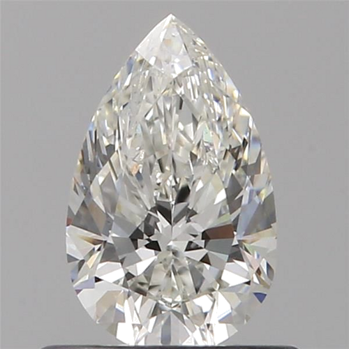0.56 carat G-VVS2 Natūralus Pear Deimantas (1)