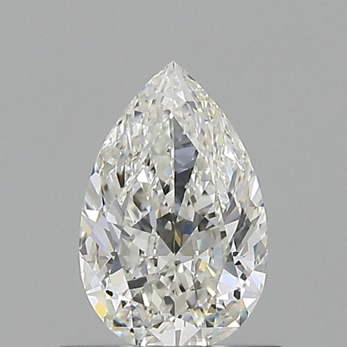 0.65 carat G-IF Natūralus Pear Deimantas (1)