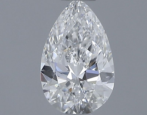 0.5 carat E-VS1 Natūralus Pear Deimantas (1)