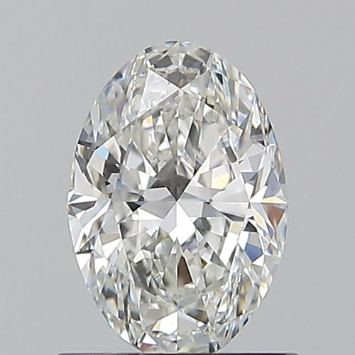 0.9 carat G-VVS2 Natūralus Oval Deimantas (1)