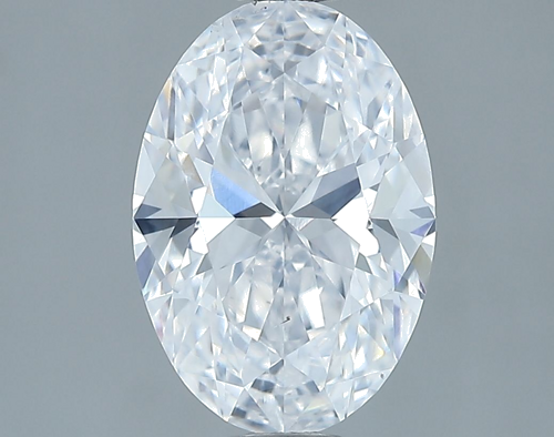 2.01 carat D-SI2 Natūralus Oval Deimantas (1)