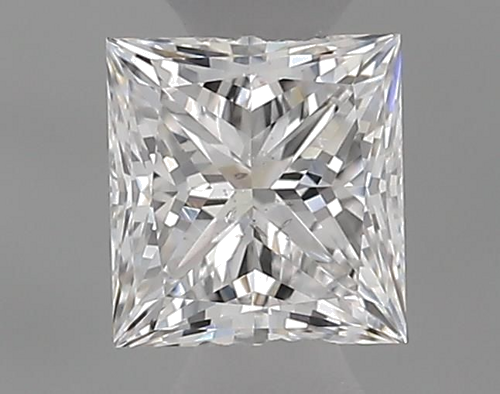0.36 carat E-SI2 Natūralus Princess Deimantas (1)
