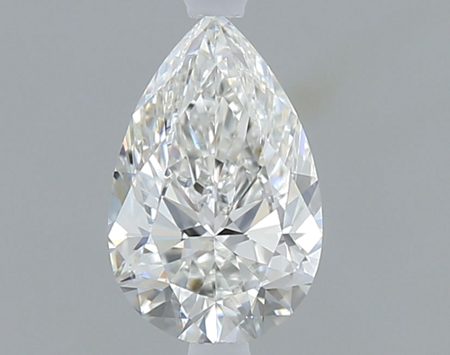 0.46 carat G-VVS2 Natūralus Pear Deimantas (1)