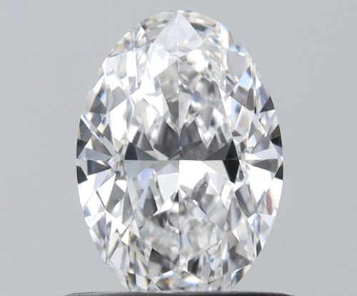 0.6 carat D-VS2 Natūralus Oval Deimantas (1)