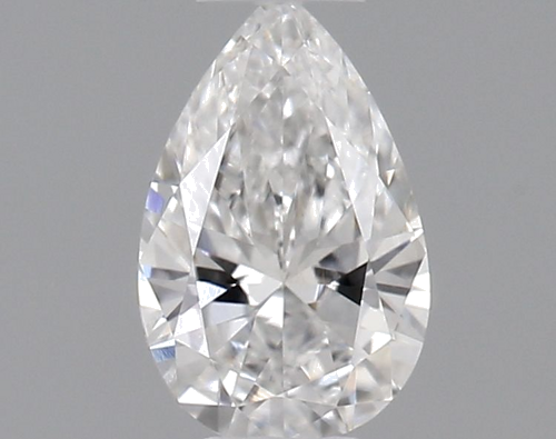 0.23 carat E-VS1 Natūralus Pear Deimantas (1)