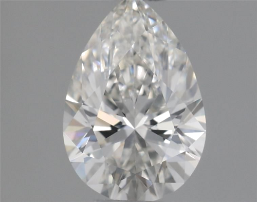 0.42 carat G-VVS2 Natūralus Pear Deimantas (1)