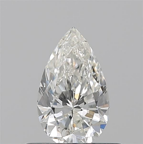 0.5 carat I-SI1 Natūralus Pear Deimantas (1)