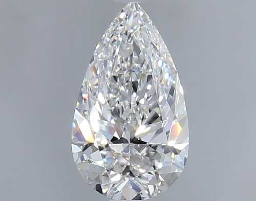 1.0 carat D-VVS2 Natūralus Pear Deimantas (1)