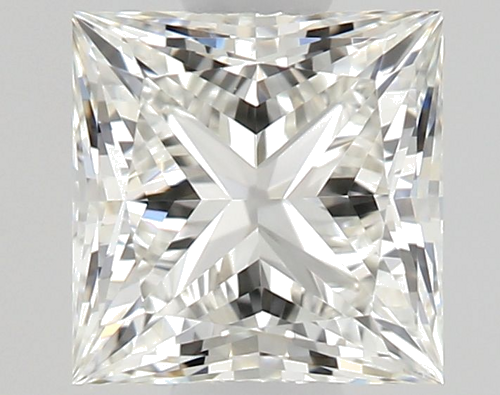 0.51 carat I-VVS1 Natūralus Princess Deimantas (1)