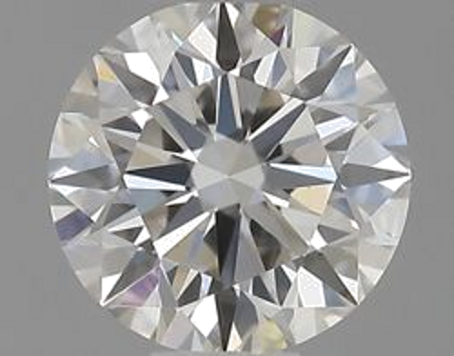 0.33 carat I-VS1 Excellent cut Natūralus Round Deimantas (1)