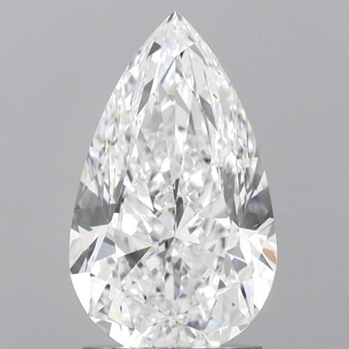 2.02 carat D-VS2 Natūralus Pear Deimantas (1)