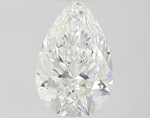 0.51 carat H-VS1 Natūralus Pear Deimantas (1)