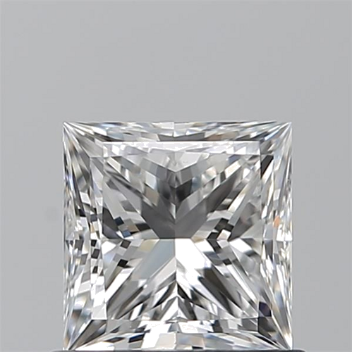 0.9 carat F-VS1 Natūralus Princess Deimantas (1)