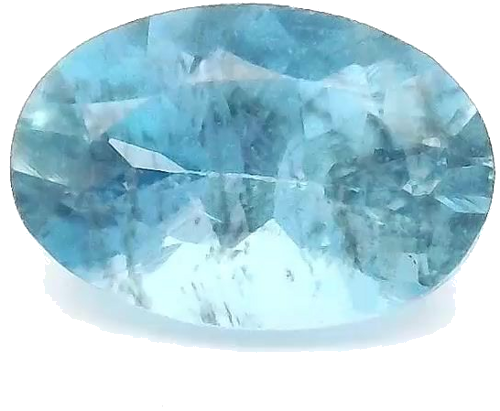 0.48 carat BLUE Oval Aquamarine (1)