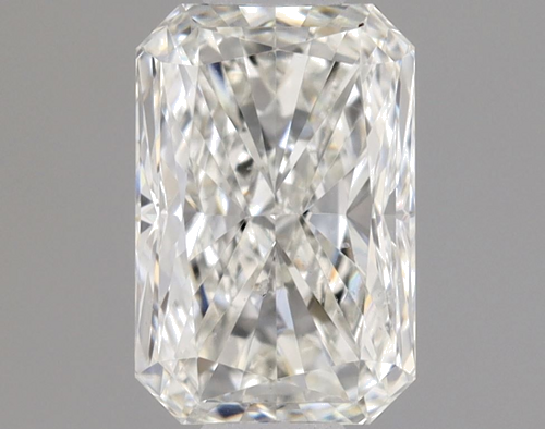0.5 carat H-SI1 Natūralus Radiant Deimantas (1)