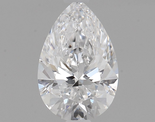 0.53 carat D-VVS2 Natūralus Pear Deimantas (1)