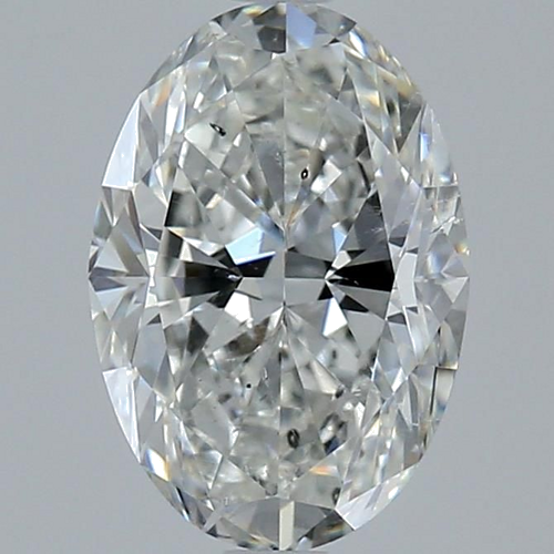 2.03 carat G-SI2 Natūralus Oval Deimantas (1)