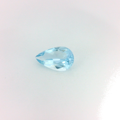 0.69 carat BLUE Pear Aquamarine (1)
