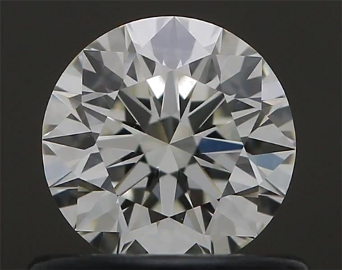 0.57 carat K-IF Excellent cut Natūralus Round Deimantas (1)