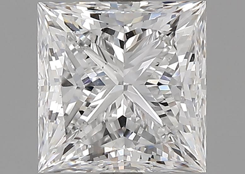 1.81 carat D-VS1 Natūralus Princess Deimantas (1)
