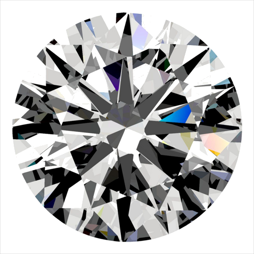0.3 carat F-SI2 Very Good cut Natūralus Round Deimantas (1)