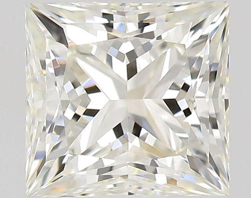 0.5 carat J-VVS1 Natūralus Princess Deimantas (1)