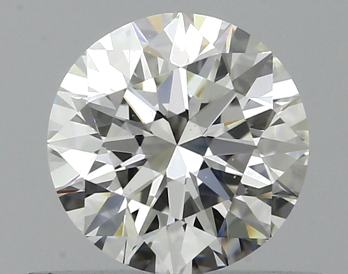 0.5 carat H-VVS2 Excellent cut Natūralus Round Deimantas (1)