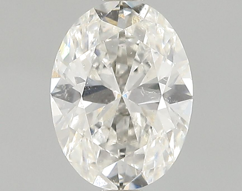 0.71 carat H-SI2 Natūralus Oval Deimantas (1)