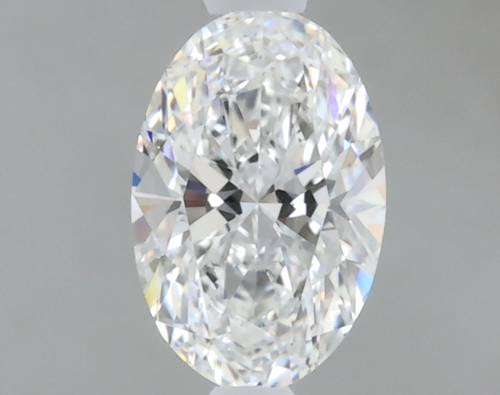 0.58 carat E-IF Natūralus Oval Deimantas (1)